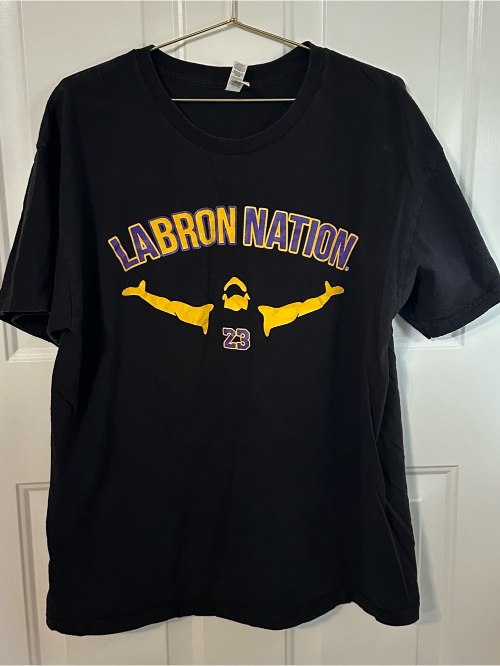 LeBron Nation Graphic t  Shirt Basketball Size XL